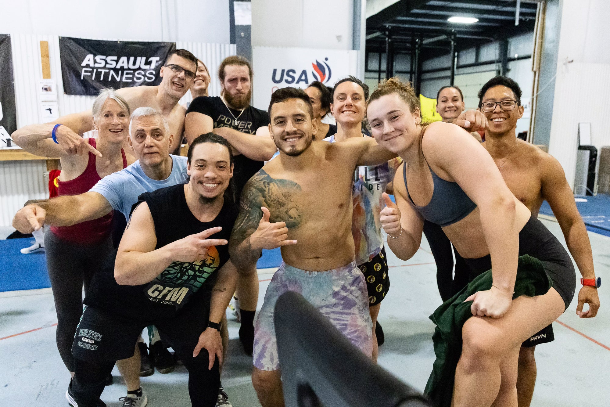 Power Monkey Camp group photo