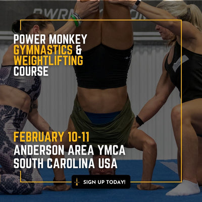 POWER MONKEY GYMNASTICS & WEIGHTLIFTING COURSE | AAYMCA CrossFit (Anderson, South Carolina)