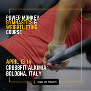 POWER MONKEY GYMNASTICS & WEIGHTLIFTING COMBO COURSE | CrossFit Alkimia (Italy)