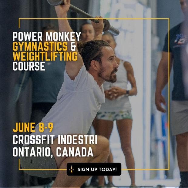 POWER MONKEY GYMNASTICS & WEIGHTLIFTING COMBO COURSE | CrossFit Indestri (Collingwood, Ontario)