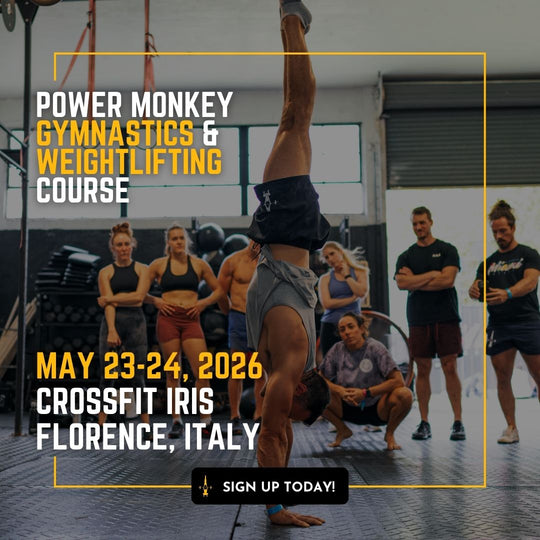 POWER MONKEY GYMNASTICS & WEIGHTLIFTING COMBO COURSE | CrossFit Iris (Florence, Italy)