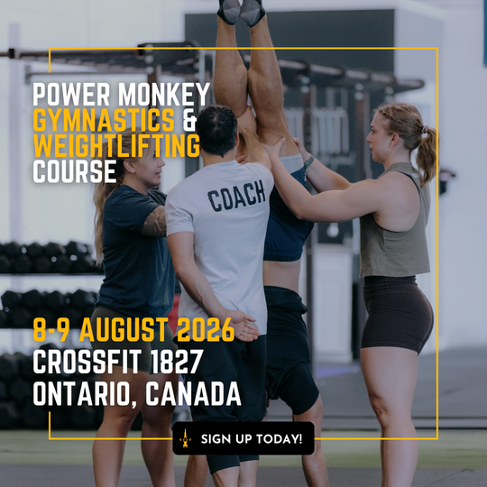 POWER MONKEY GYMNASTICS & WEIGHTLIFTING COMBO COURSE | CrossFit 1827 (Ontario, Canada))