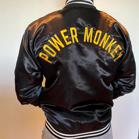 Power Monkey 10 Year Anniversary Varsity Jacket