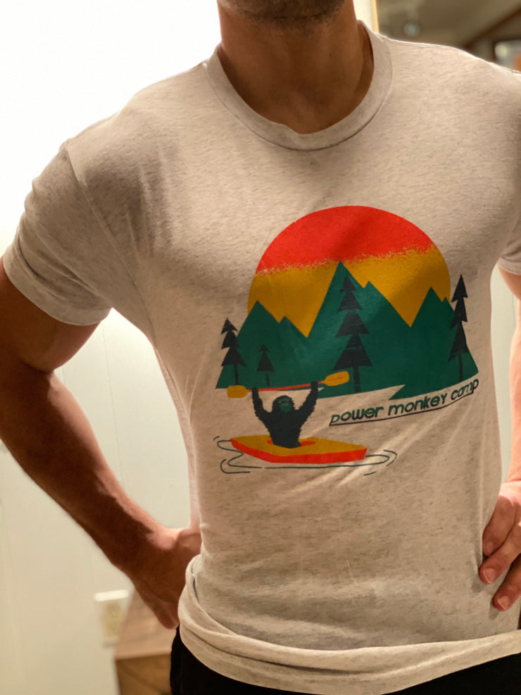 Power Monkey Camp Unisex T-shirt