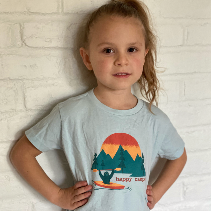Power Monkey Camp Kids T-shirt